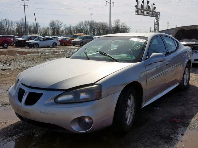 2G2WP552181178744 - 2008 PONTIAC GRAND PRIX SILVER photo 2