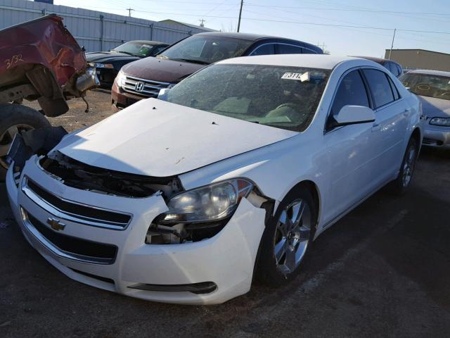 1G1ZC5E03AF167349 - 2010 CHEVROLET MALIBU 1LT WHITE photo 2