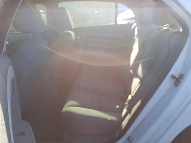 1G1ZC5E03AF167349 - 2010 CHEVROLET MALIBU 1LT WHITE photo 6