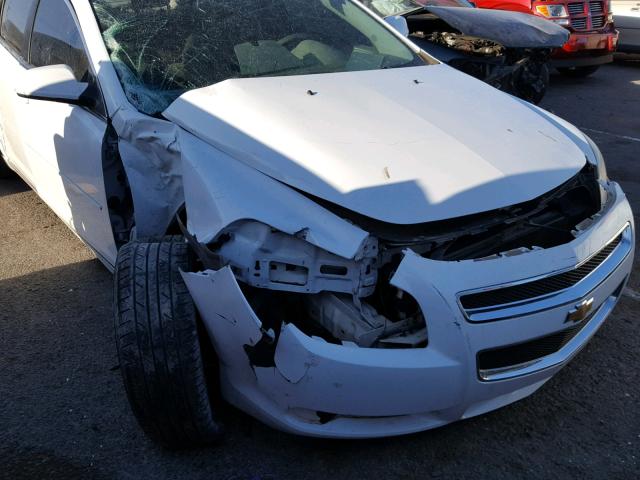 1G1ZC5E03AF167349 - 2010 CHEVROLET MALIBU 1LT WHITE photo 9