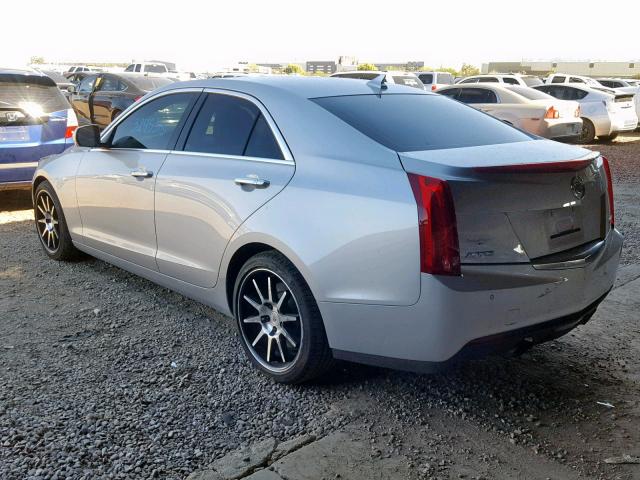 1G6AB5SX5D0176038 - 2013 CADILLAC ATS LUXURY SILVER photo 3