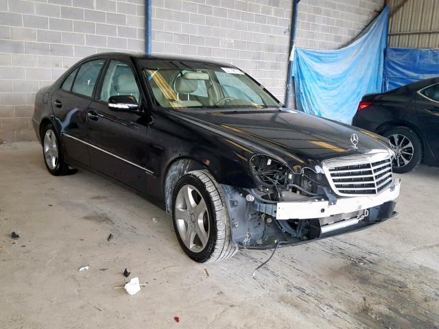 WDBUF56X08B263251 - 2008 MERCEDES-BENZ E 350 BLACK photo 1