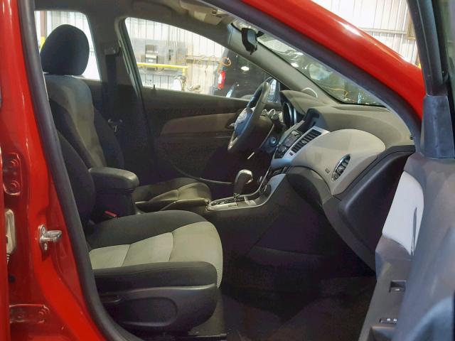 1G1PA5SH2F7201404 - 2015 CHEVROLET CRUZE LS RED photo 5