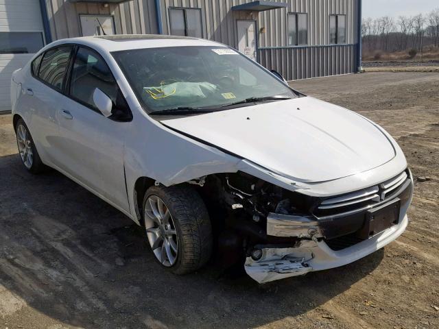 1C3CDFBA2DD200892 - 2013 DODGE DART SXT WHITE photo 1