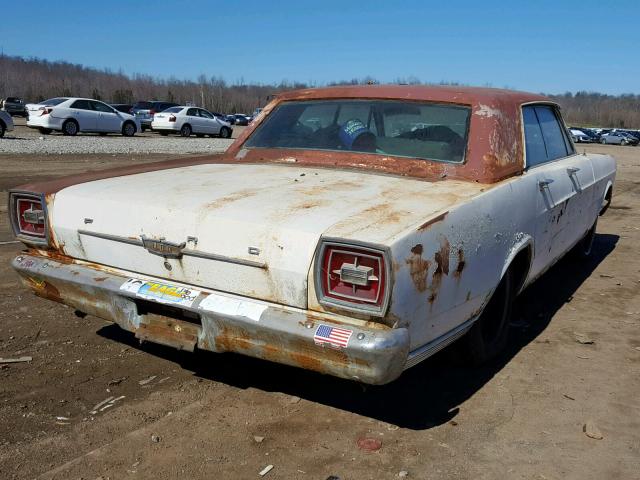 6G60Z175541 - 1966 FORD GALAXIE WHITE photo 4