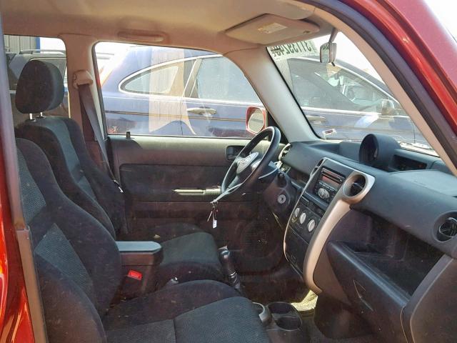 JTLKT334564099369 - 2006 TOYOTA SCION XB 红色 照片 5