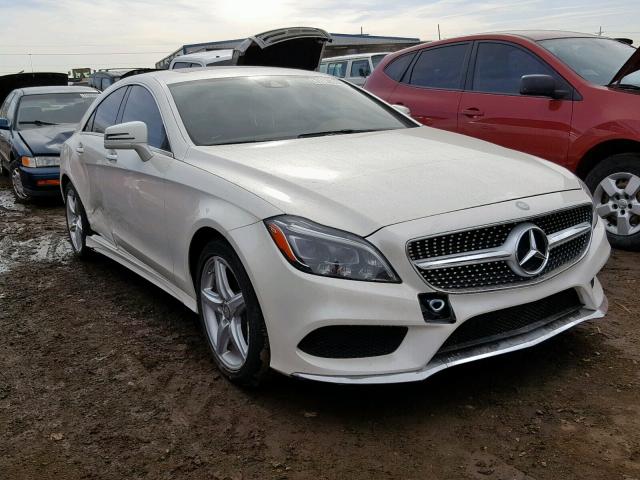 WDDLJ6HB0GA183526 - 2016 MERCEDES-BENZ CLS 400 4M WHITE photo 1