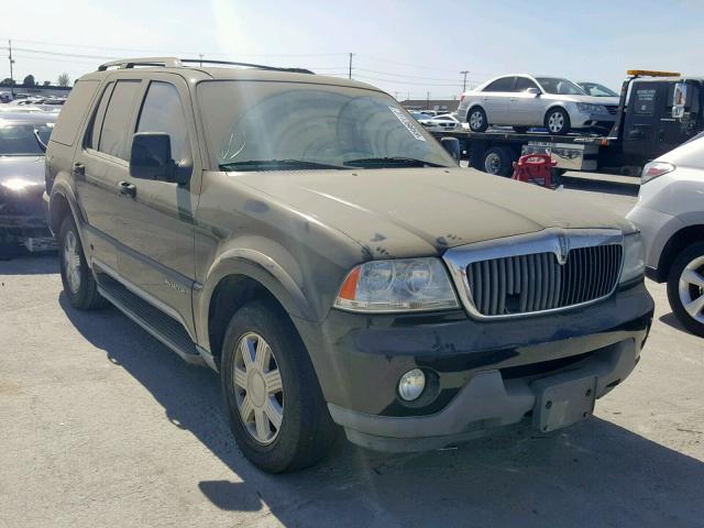 5LMEU68H84ZJ03829 - 2004 LINCOLN AVIATOR შავი ფოტო 1