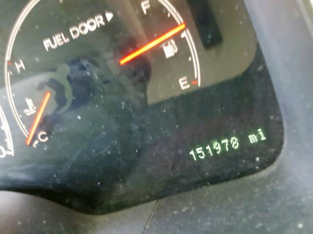 5LMEU68H84ZJ03829 - 2004 LINCOLN AVIATOR შავი ფოტო 8