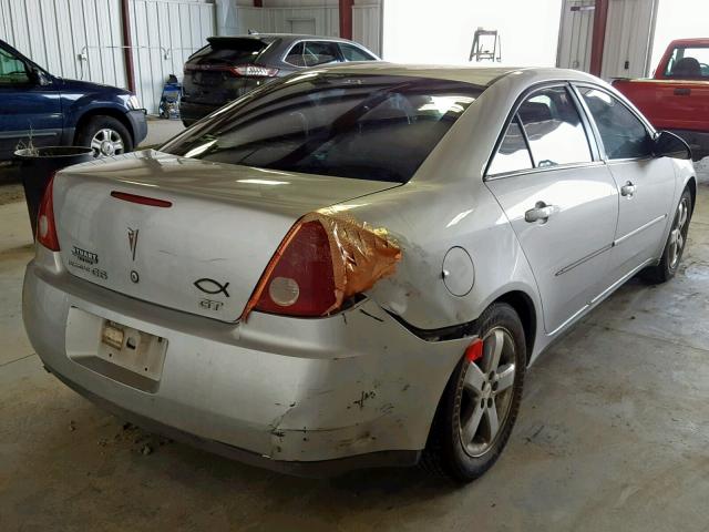 1G2ZH578264236132 - 2006 PONTIAC G6 GT SILVER photo 4