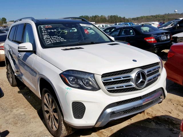 4JGDF6EE9HA815354 - 2017 MERCEDES-BENZ GLS 450 4M WHITE photo 1