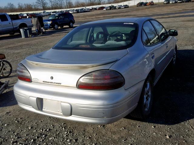 1G2WK52J52F222335 - 2002 PONTIAC GRAND PRIX SILVER photo 4