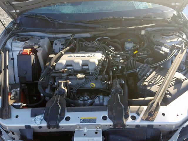 1G2WK52J52F222335 - 2002 PONTIAC GRAND PRIX SILVER photo 7