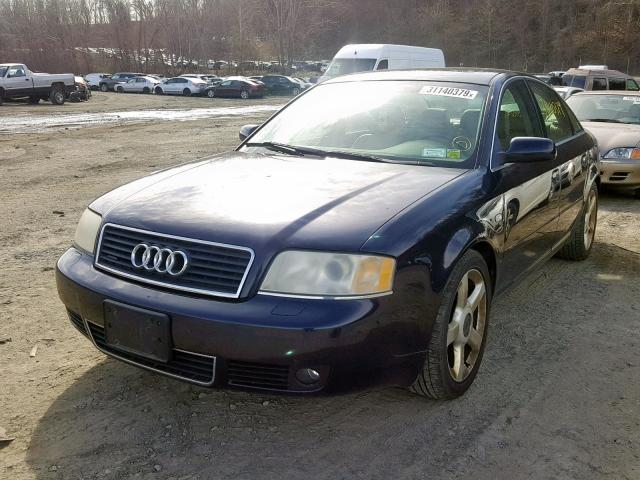 WAULD64B93N060430 - 2003 AUDI A6 2.7T QU BLUE photo 2