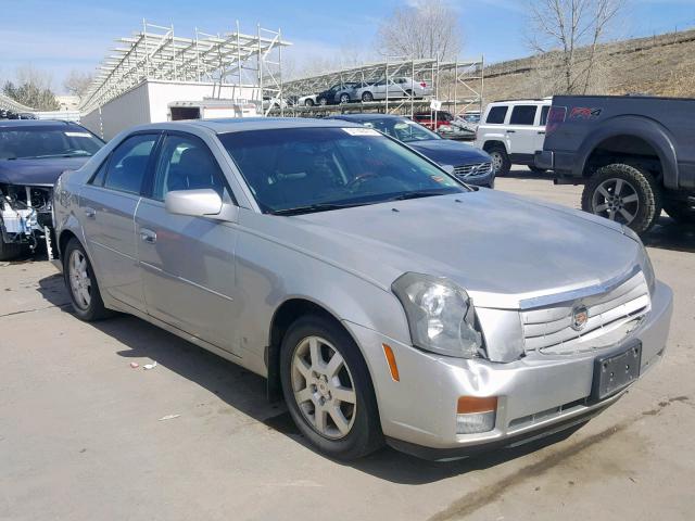 1G6DP577270154915 - 2007 CADILLAC CTS HI FEA SILVER photo 1