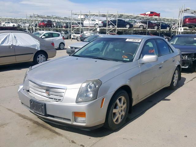 1G6DP577270154915 - 2007 CADILLAC CTS HI FEA SILVER photo 2