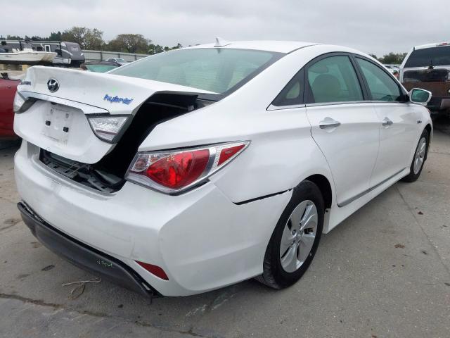 KMHEC4A48FA127955 - 2015 HYUNDAI SONATA HYBRID  photo 4