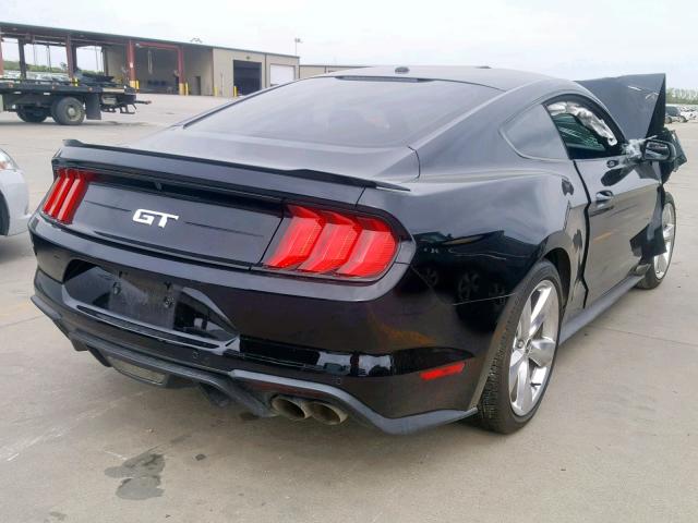 1FA6P8CF9J5108082 - 2018 FORD MUSTANG GT BLACK photo 4