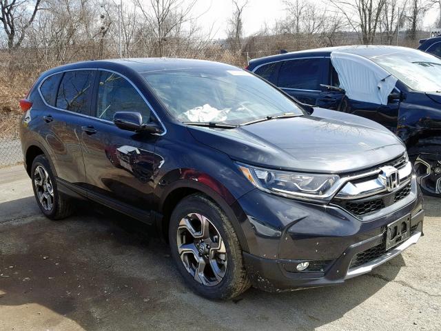 2HKRW2H56JH699639 - 2018 HONDA CR-V EX BLACK photo 1