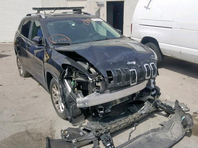 1C4PJLCB1FW542353 - 2015 JEEP CHEROKEE L BLACK photo 1