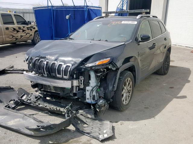 1C4PJLCB1FW542353 - 2015 JEEP CHEROKEE L BLACK photo 2