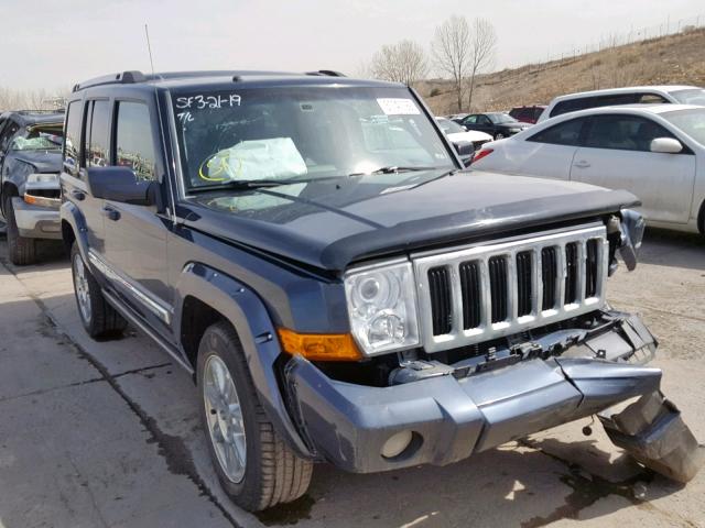 1J4RG5GT3AC153241 - 2010 JEEP COMMANDER BLUE photo 1