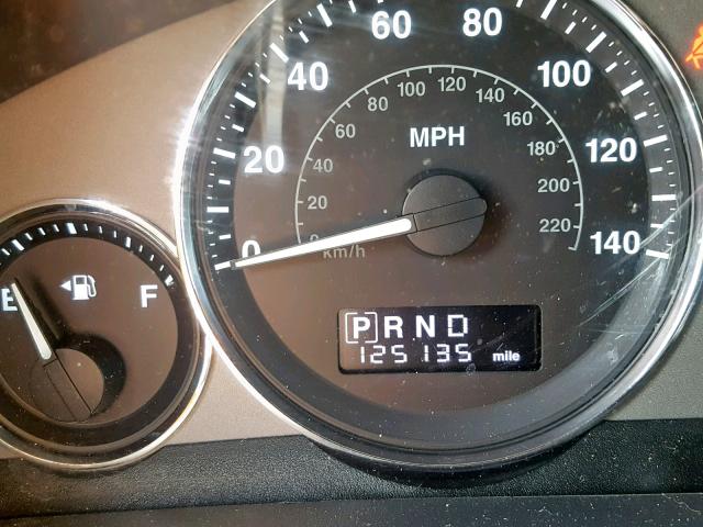 1J4RG5GT3AC153241 - 2010 JEEP COMMANDER BLUE photo 8