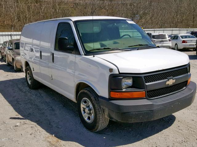 1GCFG15X081190339 - 2008 CHEVROLET EXPRESS G1 WHITE photo 1