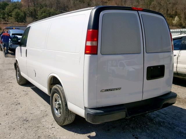 1GCFG15X081190339 - 2008 CHEVROLET EXPRESS G1 WHITE photo 3