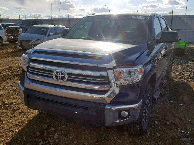 5TFDY5F11HX635559 - 2017 TOYOTA TUNDRA CRE BLACK photo 2