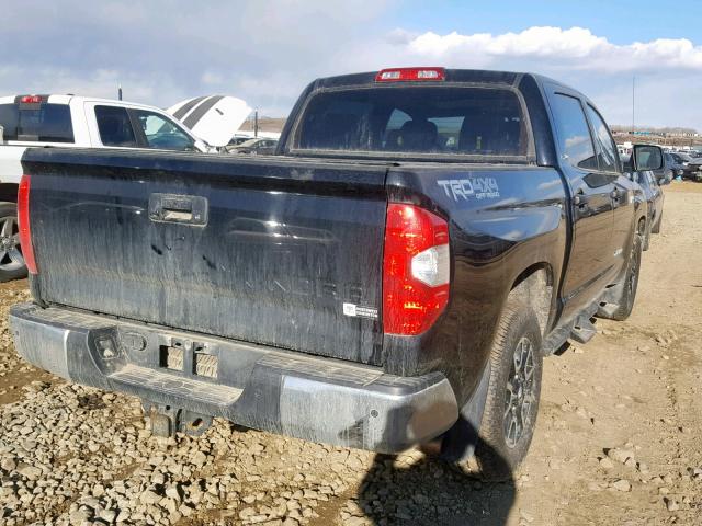 5TFDY5F11HX635559 - 2017 TOYOTA TUNDRA CRE BLACK photo 4