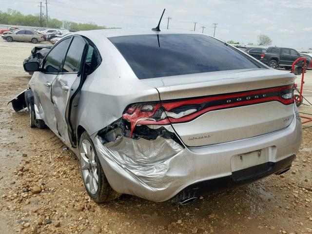 1C3CDFBA6DD337267 - 2013 DODGE DART SXT BURN photo 3