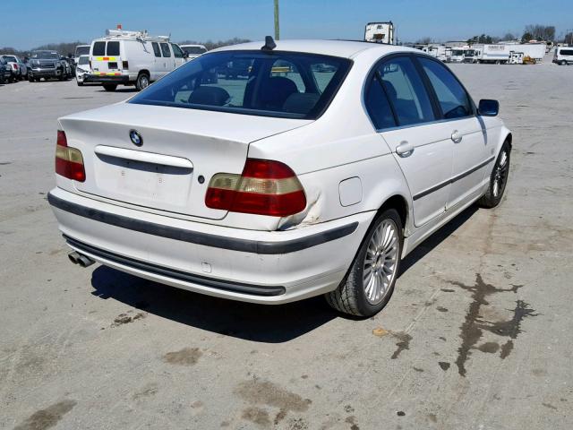 WBAAV53421JS94107 - 2001 BMW 330 I WHITE photo 4