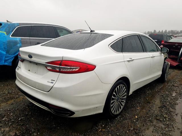 3FA6P0T92HR183743 - 2017 FORD FUSION SE  photo 4