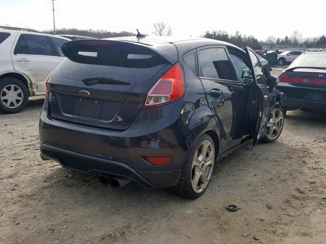 3FADP4GX7EM150592 - 2014 FORD FIESTA ST BLACK photo 4