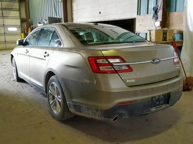 1FAHP2E83DG206070 - 2013 FORD TAURUS SEL GREEN photo 3