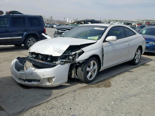 4T1CA38P96U099069 - 2006 TOYOTA CAMRY SOLA WHITE photo 2