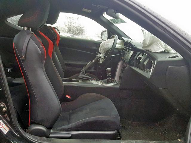 JF1ZNAA18D1700151 - 2013 TOYOTA SCION FR-S BLACK photo 5