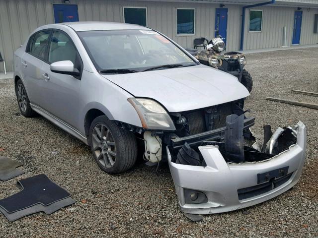 3N1BB6AP6BL644855 - 2011 NISSAN SENTRA SE- SILVER photo 1