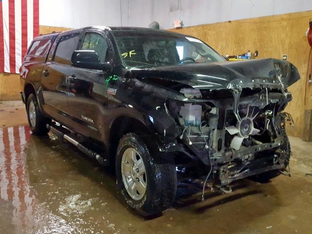 5TFDV54108X067736 - 2008 TOYOTA TUNDRA CRE BLACK photo 1