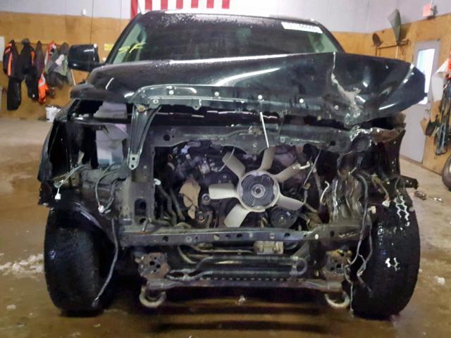 5TFDV54108X067736 - 2008 TOYOTA TUNDRA CRE BLACK photo 9