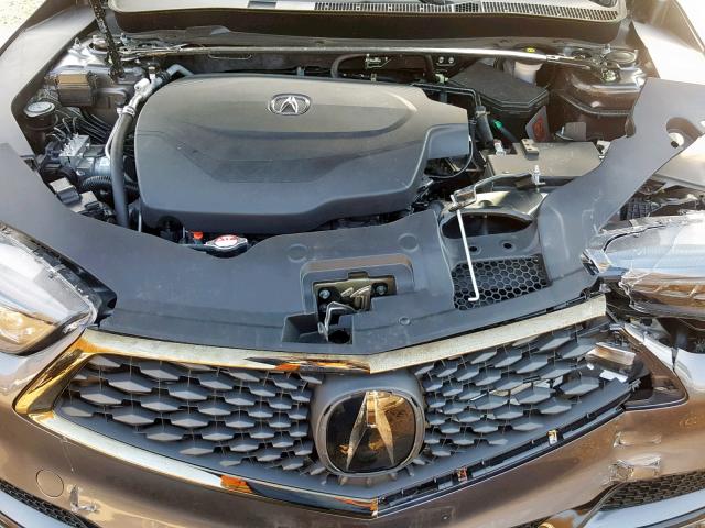 19UUB2F60KA007595 - 2019 ACURA TLX GRAY photo 7