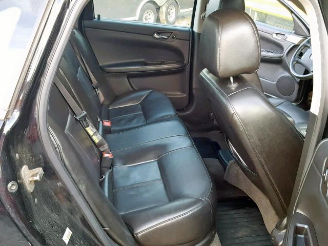 2G1WD58C681254203 - 2008 CHEVROLET IMPALA SUP 黑色 照片 6