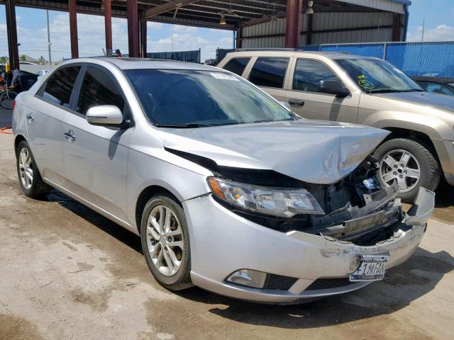 KNAFU4A28B5443991 - 2011 KIA FORTE EX SILVER photo 1