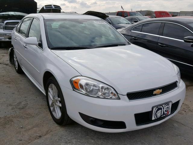 2G1WC5E32E1120596 - 2014 CHEVROLET IMPALA LIM WHITE photo 1