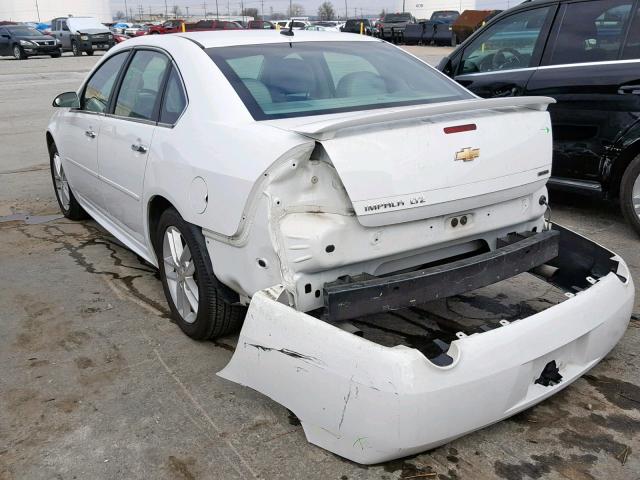 2G1WC5E32E1120596 - 2014 CHEVROLET IMPALA LIM WHITE photo 3