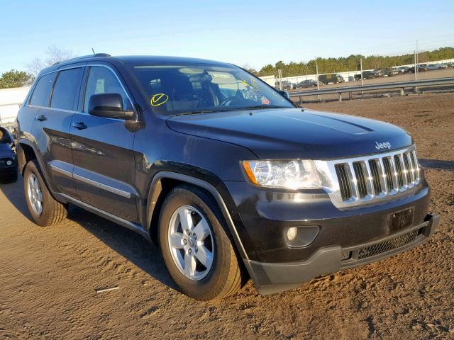 1J4RR4GG7BC540612 - 2011 JEEP GRAND CHER BLACK photo 1