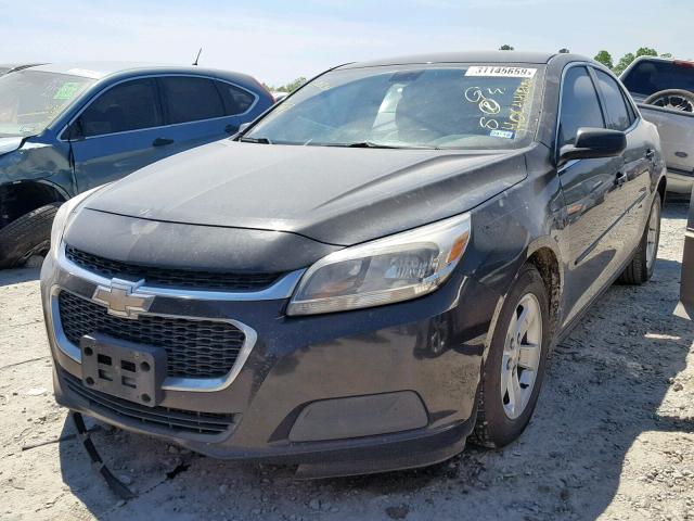1G11B5SL0EF107923 - 2014 CHEVROLET MALIBU LS BLACK photo 2