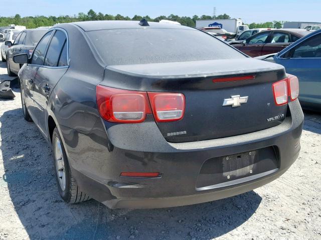 1G11B5SL0EF107923 - 2014 CHEVROLET MALIBU LS BLACK photo 3
