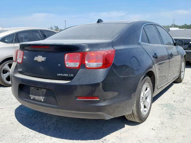 1G11B5SL0EF107923 - 2014 CHEVROLET MALIBU LS BLACK photo 4
